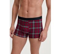 CALIDA Trunk Herren Baumwolle rot gemustert, 7 (XL)