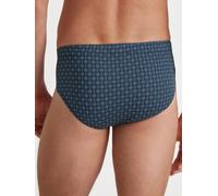 CALIDA Grafic Cotton Slip Herren, aus 100% Supima-Baumwolle, natürlich atmungsaktiv und hautsympathischt, mit stoffüberzogenem Gummibund