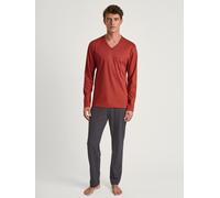 CALIDA - MEN Pyjamas ochre red - Gr. - XL