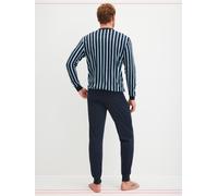 CALIDA - MEN Pyjamas with cuff saphir blue - Gr. - XL