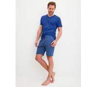 Calida - MEN T-shirt mazarine blue - Gr. - XL