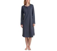 CALIDA Midnight Dreams Nachthemd Damen, Länge 110cm, aus 100% Dicker Baumwolle