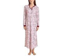 Calida Midnight Flowers Damen Nachthemd, Mars red