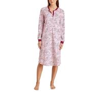 CALIDA Midnight Flowers Damen Nachthemd, Mars red