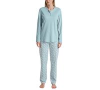 CALIDA Midnight Love Pyjama Damen Sterling Blue 48-50