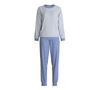 Calida Bodywear Schlafanzug Midnight Love Damen 100% Baumwolle Interlock Langarm scandinavian L