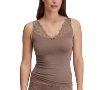 CALIDA Modal Sense Tank-Top Damen, hautfreundlich, atmungsaktiv, feminin deep Taupe 36-38