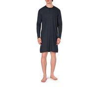 CALIDA Nachthemd Herren Jersey-Baumwolle blau gemustert, M
