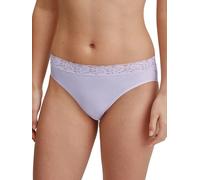 CALIDA Nat. Comfort Xtra Slip, Unterhose Damen, Regular Cut, aus hochwertiger Supima-Baumwolle, mit Spitzendetails Orchid Petal 40-42