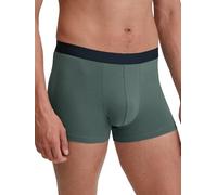 Calida Herren Boxershorts Natural Benefit – 3er-Pack, Elastikbund, Grün/Dunkelblau S (46/48)