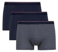 CALIDA Boxershorts Natural Benefit Herren 3er-Pack, weicher Elastikbund, Dark Sea XXL (58/60)