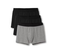Boxershorts CALIDA "Natural Benefit", Herren, Gr. M (50), blau (marine), Single Jersey, Obermaterial: 95% Baumwolle, 5% Elasthan, gemustert, normal, Unterhosen Boxershorts, Single Jersey-Qualität, ela