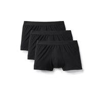 CALIDA Boxershorts Natural Benefit Herren – 3er-Pack, weicher Elastikbund, Schwarz 50