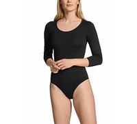 Calida Body Natural Comfort 3/4-Arm mit Druckknöpfen schwarz Damen XS