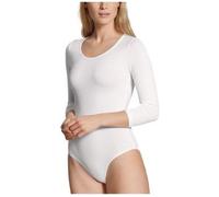 CALIDA Natural Comfort Body, 3/4-Arm Damen, mit DREI Druckknöpfen zu öffnen