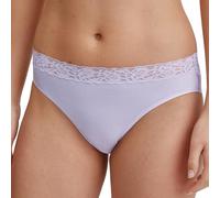 CALIDA Natural Comfort Lace Slip Damen, Regular Cut, aus hochwertiger PIMA-Baumwolle, mit femininen Spitzendetails