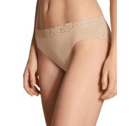 Calida Bodywear Slip Natural Comfort Lace – Regular Cut, Supima-Baumwolle, Spitzendetails – Damen M