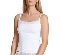 DAMEN Spaghetti-Top weiss - Gr. - S