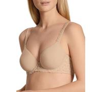 CALIDA Natural Comfort Lace Spitzen-BH Damen Rose Teint 75B | glatte Spacer-Cups, sicherer Halt und Komfort-Rücken für ein angenehmes Tragegefühl