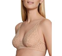CALIDA Natural Comfort Lace Spitzen-BH Damen, verstellbare Träger, ohne Schale, bügellos