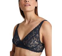 CALIDA Natural Comfort Lace Spitzen-BH ohne Bügel Damen, 70B, Dark Blue