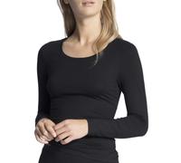 Calida Bodywear Damen Langarm-Top Schwarz Größe M