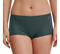 Panty CALIDA "Natural Comfort", Damen, Gr. L (48/50), deep emerald grün, Single Jersey, Obermaterial: 92% Baumwolle, 8% Elasthan, normal, Unterhosen, geschmeidig weich, elastisch, pillingarm, Regular-