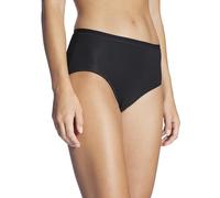 CALIDA Slip Natural Comfort High-Waist Baumwolle, natürlicher Glanz, Schwarz S