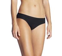 Calida Slip Damen Natural Comfort Low Cut, natürlicher Glanz & glatter Griff, Schwarz 36-38