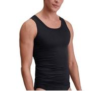 Calida Natural Cooling Tank Top Schwarz Tencel Medium Herren