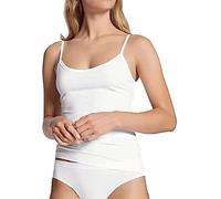 CALIDA Natural Joy Spaghetti-Top Damen, mit verstellbaren Trägern, atmungsaktiv, schnelltrocknend und geruchshemmend
