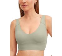 Calida Damen Bustier Natural Skin – verstellbare Träger, ohne Bügel und Schale – Tea Green S