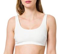 Calida Bustier Natural Skin - temperaturausgleichend, schnelltrocknend - Damen Weiß M (80)