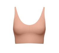 Bustier CALIDA "Natural Skin", Damen, Gr. S (40/42), N-Gr, timeless taupe, Interlock, Obermaterial: 83% Modal (TENCEL™), 17% Elasthan, BHs Bustier, aus weicher Interlock-Qualität, atmungsaktiv, ohne B