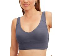 Bustier CALIDA "Natural Skin", Damen, Gr. S (40/42), N-Gr, graystone, Interlock, Obermaterial: 83% Modal (TENCEL™), 17% Elasthan, BHs Bustier, aus weicher Interlock-Qualität, atmungsaktiv, ohne Bügel 