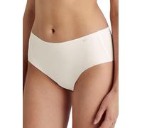 CALIDA Natural Skin Seamless-Midi-Slip Damen, nahtlos, temperaturausgleichend und schnelltrocknend Star White 32-34