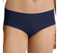 CALIDA Natural Skin Seamless-Panty Damen, Low Cut, nahtlos, weich, temperaturausgleichend, schnelltrocknend Peacoat Blue 48-50