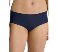 CALIDA Natural Skin Seamless-Panty Damen, Low Cut, nahtlos, weich, temperaturausgleichend, schnelltrocknend Peacoat Blue 48-50