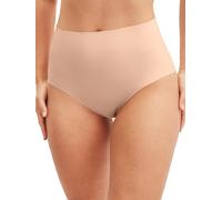 High-Waist-Slip CALIDA "Natural Skin", Damen, Gr. M (44/46), rose teint, Interlock, Obermaterial: 83% Modal (TENCEL™), 17% Elasthan, körpernah, Unterhosen High-Waist-Slip, mit hohem Bund, flache Absch