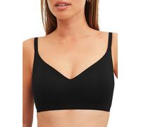 Soft-BH CALIDA "Natural Skin", Damen, Gr. L (48/50), N-Gr, schwarz (schwarz c2c), Interlock, Obermaterial: 81% Modal, 19% Elasthan, BHs Soft-BH, mit herausnehmbaren Pads, Interlock-Qualität, atmungsak