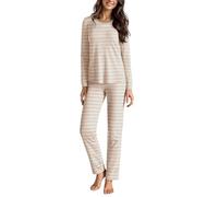 CALIDA Nightwear Xtra Frottee-Pyjama Damen Parfait pink 44-46