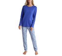 CALIDA Orient Dreams Pyjama, lang Damen, aus 100% Supima Baumwolle