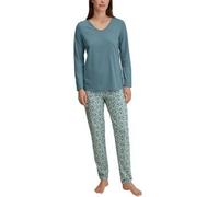 CALIDA Ornament Nights Pyjama, lang Damen, weich, pflegeleicht