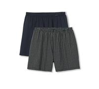 CALIDA Prints Benefit Boxershorts Herren, im Doppelpack, mit überzogenem Bund