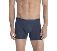 CALIDA Pure & Style Boxershorts Herren, mit maskulinem Nadelzug, stoffüberzogener Gummibund, schnelltrocknend Indigo Mood 52-54