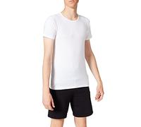CALIDA Pure & Style T-Shirt Herren, Rundhalsausschnitt, aus weicher PIMA-Baumwolle, maskuliner Nadelzug, atmungsaktiv, schnelltrocknend und geruchshemmend