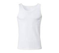CALIDA Pure & Style Unterhemd Herren, atmungsaktiv, schnelltrocknend und geruchshemmend, mit maskulinem Nadelzug