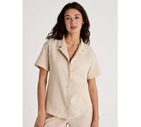 Calida Pyjama-Oberteil in Beige - Größe S | Damen Loungewear