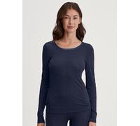 Calida Pyjama-Oberteil in Dunkelblau - Größe M | Damen Loungewear