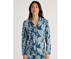 Calida Pyjama-Oberteil in Dunkelblau - Größe XS | Damen Loungewear